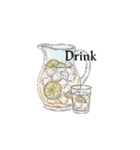 文字ありver. カフェ*Cafeスタンプ（個別スタンプ：26）