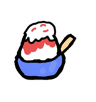 ともさんの、かき氷deスタンプ（個別スタンプ：12）