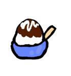 ともさんの、かき氷deスタンプ（個別スタンプ：17）