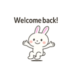 Fluffy Bunny英語版（個別スタンプ：10）