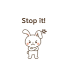 Fluffy Bunny英語版（個別スタンプ：20）