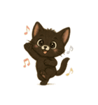 にゃん吉のお友達フェネックのコン太登場（個別スタンプ：14）
