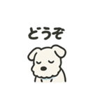 ゆるゆるミニシュナ（個別スタンプ：21）