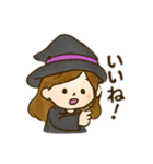 Halloweenおねえさん/ハロウィン会話（個別スタンプ：3）