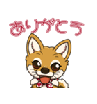 豆柴の蘭ちゃん（個別スタンプ：18）