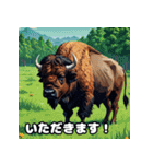 のんびりバッファロー（個別スタンプ：6）