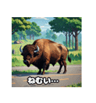 のんびりバッファロー（個別スタンプ：38）