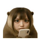 メンヘラッコのめんへら返信menhera（個別スタンプ：3）