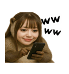 メンヘラッコのめんへら返信menhera（個別スタンプ：11）