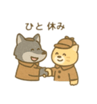 可愛い動物達の探偵ごっこ②（個別スタンプ：19）