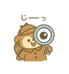 可愛い動物達の探偵ごっこ②（個別スタンプ：24）