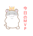 それゆけ！ゆるっとハムちゃんず（個別スタンプ：16）