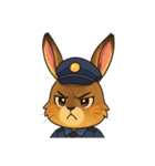 うさぎスタンプッ（個別スタンプ：6）