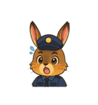 うさぎスタンプッ（個別スタンプ：7）