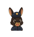 うさぎスタンプッ（個別スタンプ：9）