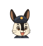 うさぎスタンプッ（個別スタンプ：13）