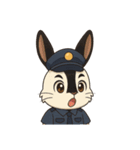 うさぎスタンプッ（個別スタンプ：15）