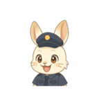 うさぎスタンプッ（個別スタンプ：17）