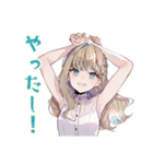 ふんわり女子の美容整形♡（個別スタンプ：9）