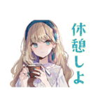 ふんわり女子の美容整形♡（個別スタンプ：11）