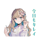 ふんわり女子の美容整形♡（個別スタンプ：22）