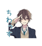毎日挨拶★男子高校生（個別スタンプ：13）