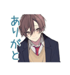 毎日挨拶★男子高校生（個別スタンプ：34）