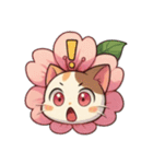桜にゃん④表情…………………………（個別スタンプ：11）