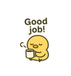 ひよこのスマイル日常（個別スタンプ：4）