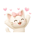 【ゆめみるみるちぃ♡】3D・文字なし（個別スタンプ：1）