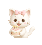 【ゆめみるみるちぃ♡】3D・文字なし（個別スタンプ：24）