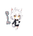 クーデレ猫ガール（個別スタンプ：29）