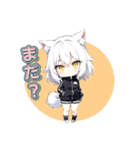 クーデレ猫ガール（個別スタンプ：30）