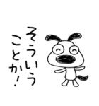 犬のバウピーの伝わるひと言（個別スタンプ：14）