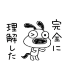 犬のバウピーの伝わるひと言（個別スタンプ：21）
