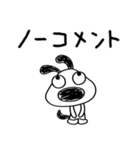 犬のバウピーの伝わるひと言（個別スタンプ：37）