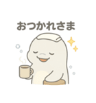 ほっこり癒しのベルーガの日常スタンプ（個別スタンプ：9）