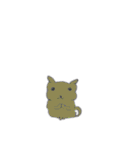 ベンガルトラの赤ちゃん（個別スタンプ：4）