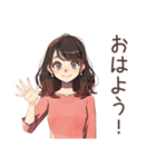 邦画大好き★ちょうどいい女性（個別スタンプ：2）