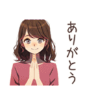 邦画大好き★ちょうどいい女性（個別スタンプ：24）