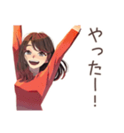 邦画大好き★ちょうどいい女性（個別スタンプ：30）