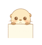ツンデレ甘えたいカワウソ2[愛してる]（個別スタンプ：30）