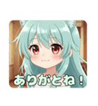 プレミアム精霊みなみちゃん（個別スタンプ：1）