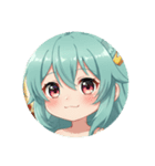 プレミアム精霊みなみちゃん（個別スタンプ：8）