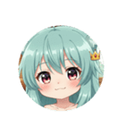 プレミアム精霊みなみちゃん（個別スタンプ：24）