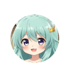 プレミアム精霊みなみちゃん（個別スタンプ：25）