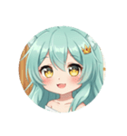 プレミアム精霊みなみちゃん（個別スタンプ：27）