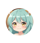 プレミアム精霊みなみちゃん（個別スタンプ：28）