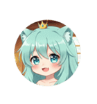 プレミアム精霊みなみちゃん（個別スタンプ：30）