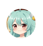 プレミアム精霊みなみちゃん（個別スタンプ：32）